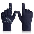 thumbnail image 1 of Guantes completos tejidos Cateissary para bicicletas hombre y mujer térmicos antideslizantes Azul, 1 of 6
