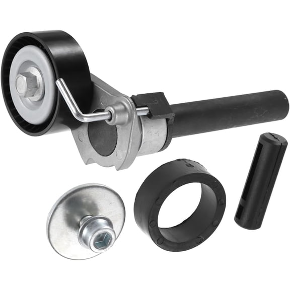 NURATIT Belt Tensioner Assembly with Pulley Compatible with Audi A3 2008-2013 Q3 TT Volkswagen Beetle Jetta Passat Rabbit SportWagen Tiguan Replacement for 06J903133A