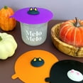thumbnail image 3 of Wrapables Silicone Cup Lids, Anti-Dust Airtight Mug Covers for Hot and Cold Beverages (Set of 6), Cat Ears, 3 of 10