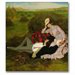 Free Shipping! Trademark Fine Art The Lovers 1870 Canvas Gallery