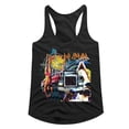 thumbnail image 1 of Def Leppard Jumble Noir Débardeur Dos Nageur pour Femme Junior T-Shirt, 1 of 1