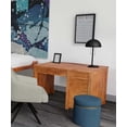 thumbnail image 4 of Rivet 21"H 2-Light Modern LED Metal Dome Table Lamp Painted Powder Coated Matte Black Finish, 4 of 6