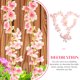 thumbnail image 2 of unbranded 2Ud Guirnalda Colgante De Flores Artificiales De Cerezo Rosa Para Pared Puerta, 2 of 6