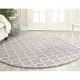 thumbnail image 2 of SAFAVIEH Cambridge Leonard Geometric Wool Area Rug, Lavender/Ivory, 5' x 8', 2 of 9