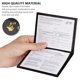thumbnail image 2 of Muyoka CDC Protector de tarjeta de vacunas 4x3 Registro de inmunización Titular de tarjeta de vacunación Funda protectora de tarjeta de cuero de PU Funda protectora de pasaporte portátil Titular de ta Muyoka Hogar, 2 of 7