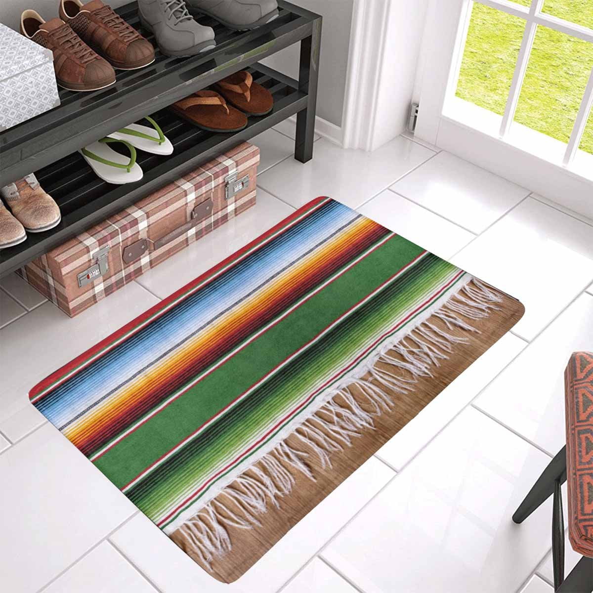 Stylish from DiaNoche Designs by Sascalia-Wish Decorative Kitchen Dia Noche Area Rug Bath Mat with Chevron Weave Unique Small 2 X 3 ft Stylish from DiaNoche Designs by Sascalia-Wish Decorative Kitchen Dia Noche Area Rug Bath Mat with Chevron Weave Unique Small 2 X 3 ft