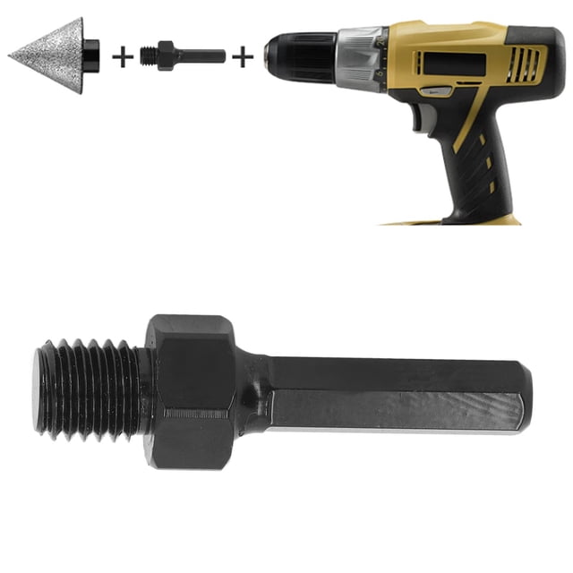 Hex Shank Connecting Rod Alloy Steel Hex Shank Adapter Angle Grinder To Electric Drill Conversion Rod