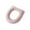 #03 Pink【1x Toilet Seat Cover】, variant on SouMaox Washable Fabric Toilet Seat Cover, Thickened Jacquard Cushion, Bathroom Commode Lid Wrap, Soft Comfort Accessory for Home Restrooms