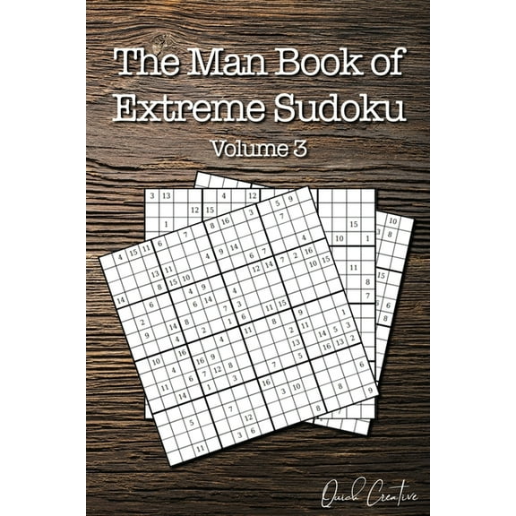 Perfect Gift for Men #: The Man Book of Extreme Sudoku (Paperback)