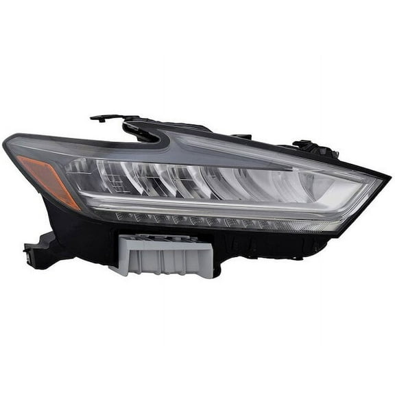 Right Passenger Side LED Headlight Assembly - Compatible with 2019 - 2021 Nissan Maxima Sedan 2020