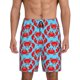 thumbnail image 1 of Balery Cartoon Crabs Pantalones cortos de pijama de punto de algodón para hombre con cinturilla y bolsillos-Medium, 1 of 6