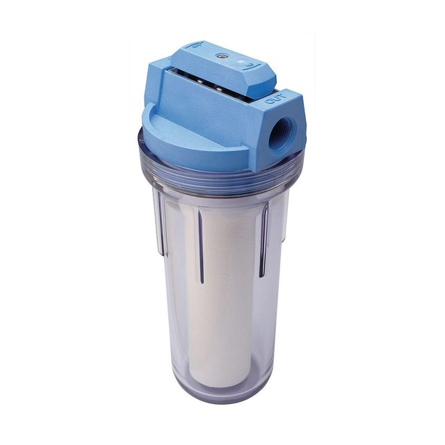 Filtro de Agua Culligan Transparente de Servicio Estándar 3/4" con Sistema de Filtración