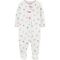 thumbnail image 1 of Carter's Pyjama à Boutons-Pression en Coton pour Bébé Fille, Floral, 3 Mois, 1 of 1