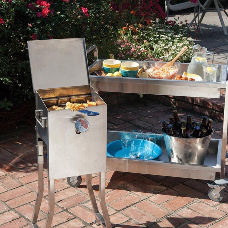 Bayou Classic 2.5-gal Stainless Bayou Fryer