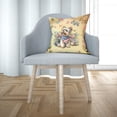 thumbnail image 3 of Yorkshire Terrier Celebrates Spring and Enjoys a Happy Easter Pillow Cushion Double Sided Yorkie Dog Lover Gifts Throw Pillow - 02001, 3 of 4