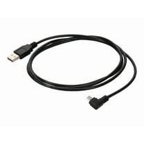 AddOn 6ft USB 2.0 [A] Male to Micro-USB 2.0 [B] Right-Angle Male Black Cable (usb2microusbrt6)