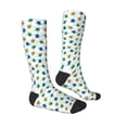 thumbnail image 3 of Daiia Sports Socks Cute Turtle Printed Novelty Crew Socks for Men Women Knee High Socks Cotton Socks Soft & Breathable Support Unisex Socks, 3 of 9