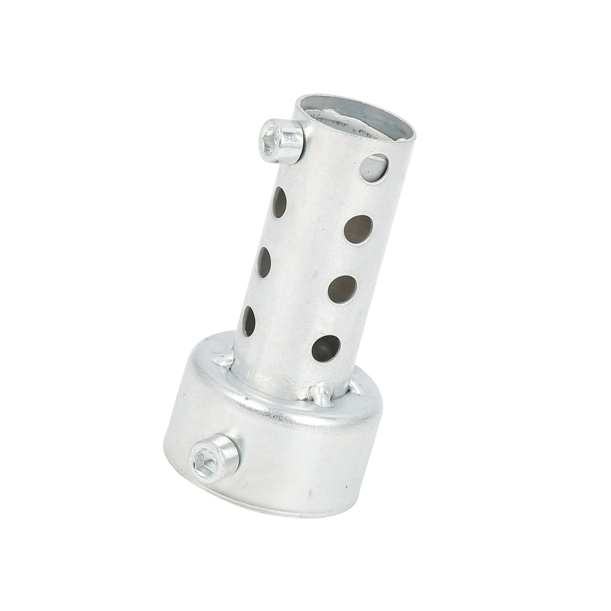 42mm Universal Exhaust Pipe Baffle Muffler Baffle for Motorbike Silver