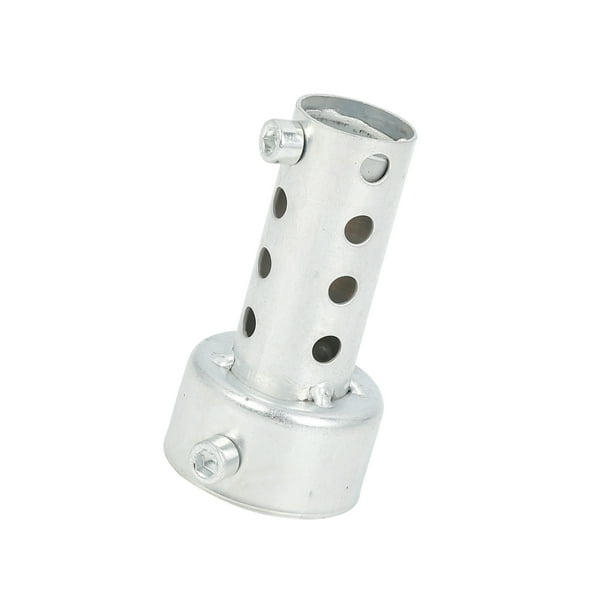 42mm Universal Exhaust Pipe Baffle Muffler Baffle for Motorbike Silver