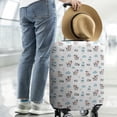 thumbnail image 2 of White Cow Milk Cow Pattern Luggage Cover Fashion Suitcase Cover Baggage Covers Fit 25-28 Inch Luggage (Go Travel), 2 of 5