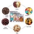 thumbnail image 4 of 12 Oz Foil Mylar Bag, Zip Lock Pouch Bags 7" x 10.25" x 3", 50 PCS Foil Stand-Up Pouches, 4 of 6
