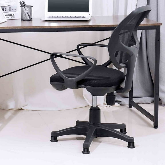 BESTOYARD 5Pcs Chairs Accessories Black Stationary Castor Wheels to Convert Rolling Chairs to Fixed