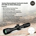 Vortex Optics Diamondback Tactical 624x50 FFP EBR2C MOA RifleScope