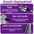 thumbnail image 6 of Garden Hose Pressure Washer Attachment, Pressure Washer Soap Attachment, Quick Connect Garden Hose Fittings, Extended Pressure Washer Gun, 3 Pc Brass Adapter Kit, 6 of 8