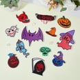 thumbnail image 3 of 13Pcs Computerized Embroidery Cloth Iron on Patches Costume Accessories Halloween Themed Pattern, 3 of 6