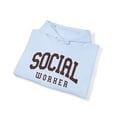thumbnail image 4 of Social Worker MSW Grad Graduation Hoodie, Gifts, Hooded Sweatshirt, 4 of 4