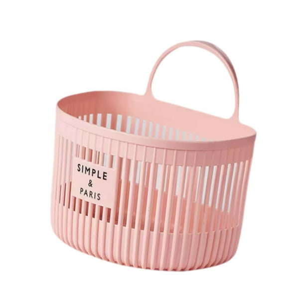 Cesta organizadora de verduras con jengibre y ajo para armario, toallas de gel de ducha Rosa S
