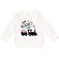 thumbnail image 2 of Inktastic Happy Valentine's Day Train Toddler Sweatshirt, 2 of 4