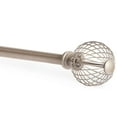 thumbnail image 1 of AMG COLLECTIONS Maison Tringle à Rideau Réglable, Tringle à Rideau en Métal de 42-120 Pouces avec Cage Ronde, Accessoires - R209L9OA, 1 of 6