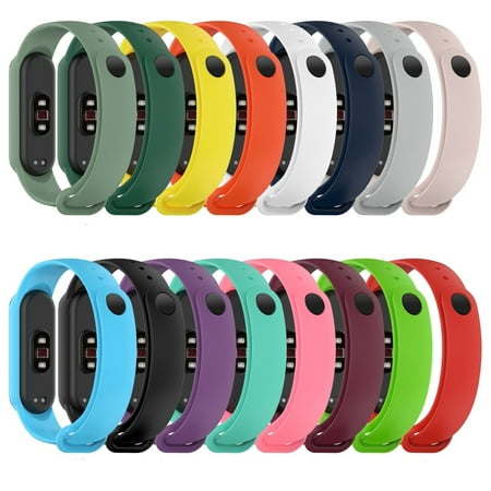 Rong Yun Breathable Strap For Mi Band 5 5NFC 6 6NFC Smart Watch Wrist Bracelet(Buy 2 Get 1 Free)