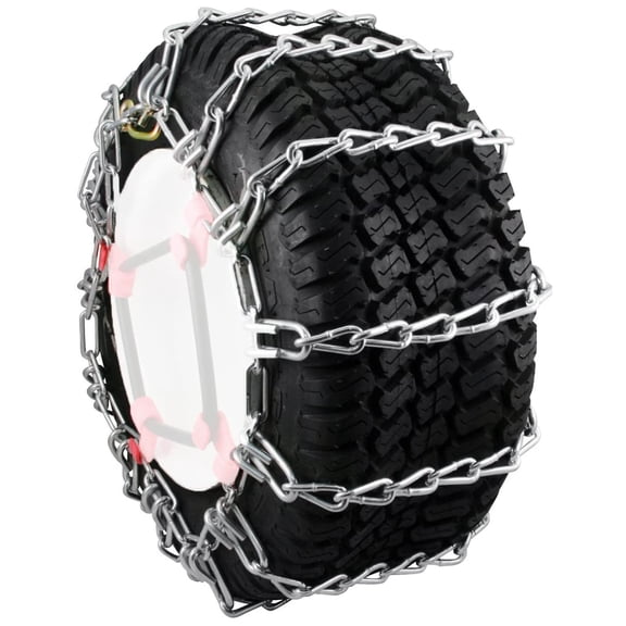 Peerless Chain MAX-TRAC Snowblower & Garden Tractor Tire Chains, #1061756