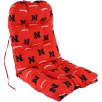 College Covers Everything Comfy Nebraska Cornhuskers Patio Adirondack Chair Cushion