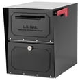 thumbnail image 1 of Architectural Mailboxes 6200B-10 Oasis Classic Locking Post Mount Parcel Mailbox with High Security Reinforced Lock, 1 of 6