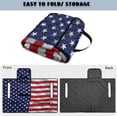 thumbnail image 4 of Xoenoiee American Flag Butterfly Print Golf Cart Seat Covers, Golf Cart Seat Towel Blanket, Suitable Yamaha, EZGO, Club Cars, Icon and More 2-Seats Cart, Essential Golf Cart Accessories, 51" x 30", 4 of 6