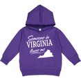 thumbnail image 2 of Inktastic Someone in Virginia Loves Me Toddler Hoodie, 2 of 4