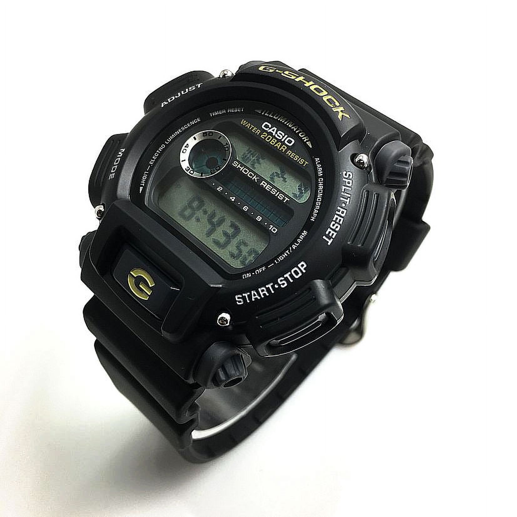 Casio Men's Digital Black and Grey Resin Strap G-Shock Watch DW9052-1B photo 2
