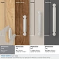 thumbnail image 3 of Amerock Ballard 2 inch (51mm) Length Satin Nickel Cabinet Knob, 3 of 6