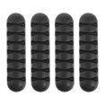 thumbnail image 2 of Tabletop Cord Keeper Cable Organizer Wire Organization Office Use 3.1×0.9×0.5in, 2 of 5