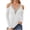 White, variant on Scyoekwg Long Sleeve Shirts for Women V-Neck Crochet Lace Trim Cold Shoulder Tops Solid Color Women Blouses Trendy Dressy Casual Blouses Lightweight Pullover (Black,M)