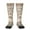 2 Black-2, variant on World Map With Animals Knee Socks, High Socks Long Stretchy Sock Women Knee High Stocking, Long Socks for Women