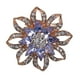 thumbnail image 3 of Broche de loto Hugo Moda Flor Pin Bufanda Boda, 3 of 10