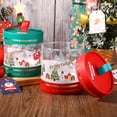 thumbnail image 3 of LCXmlly Transparent Christmas Box Christmas Gift Box Transparent Candy Box for Apples Mousse Cake Dessert Holiday Packaging, 3 of 8