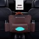 thumbnail image 1 of Xihbxyly Artículos de Cinco Dólares Bolso de Cuero Negro para Respaldo de Asiento de Coche, Organizador, Almacenamiento para Teléfono, Multibolsillos, 1 of 3