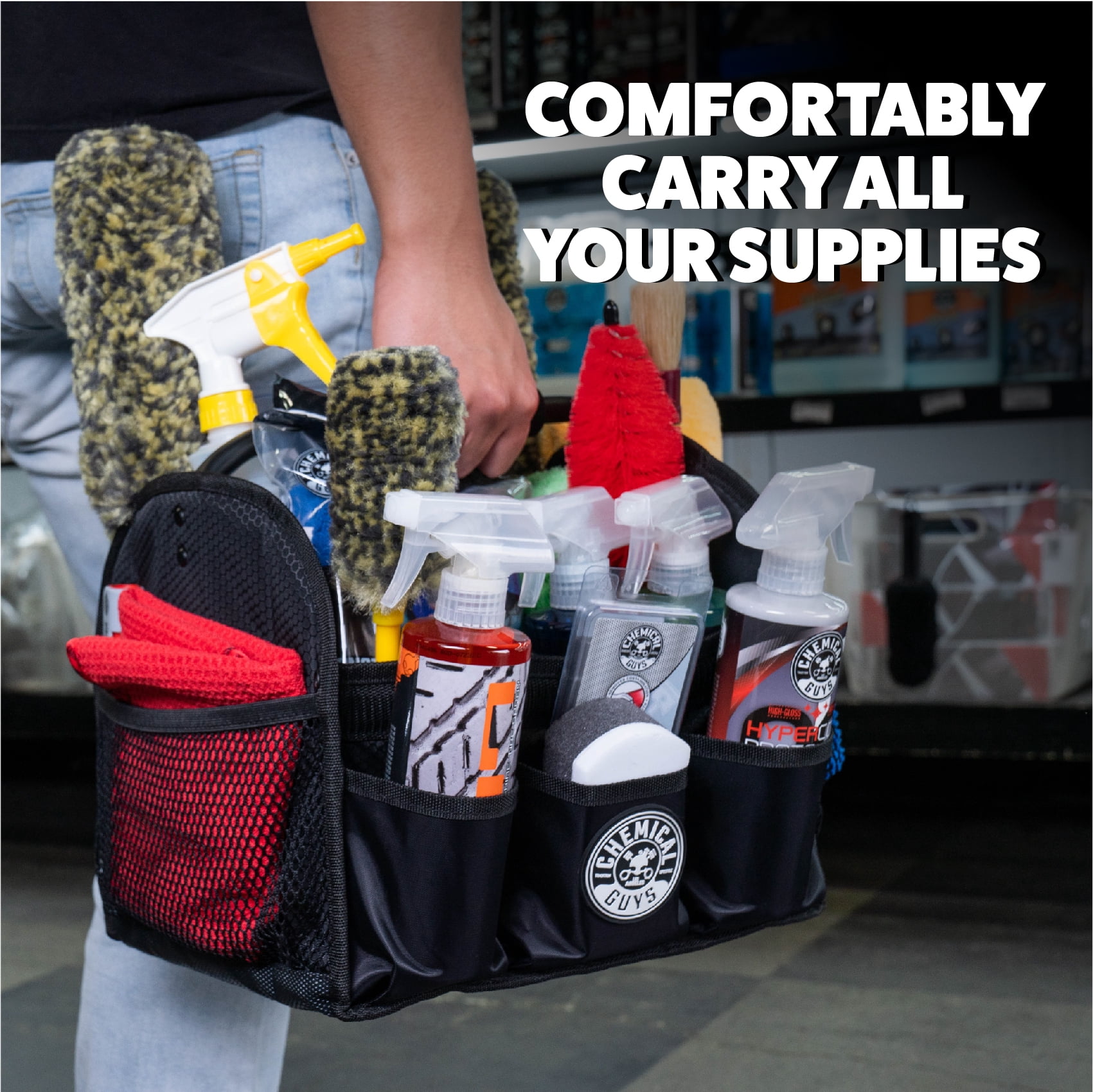 Chemical Guys Collapsible Automotive Detailing Caddy