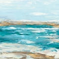 thumbnail image 2 of Watts, Eva 15x15 Black Ornate Wood Framed with Double Matting Museum Art Print Titled - Sea Side III, 2 of 4