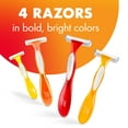 thumbnail image 5 of BIC Soleil 3 Women's 3-Blade Disposable Razors, 4 Count, 5 of 9
